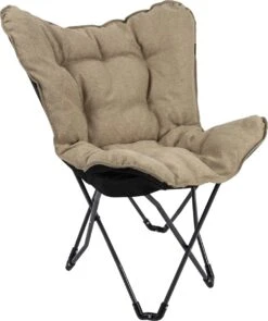 Bo-Camp - Urban Outdoor - Vlinderstoel - Grainger - M - Nika - Beige -Campingwinkel 1005x1200