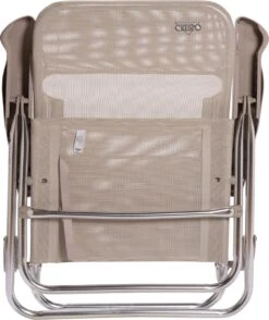 Crespo - Strandstoel - AL-205 - Beige (34) -Campingwinkel 1007x1200