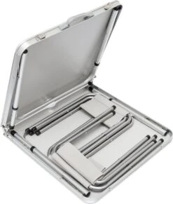 Inklapbare, In Hoogte Verstelbare Campingtafel 120x60x70cm Incl. 4 Inklapbare Krukken Campingtafel S -Campingwinkel 1019x1200 1