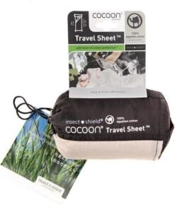 Cocoon TravelSheet - Lakenzak - Egyptisch Katoen - Beige -Campingwinkel 1021x1200 1