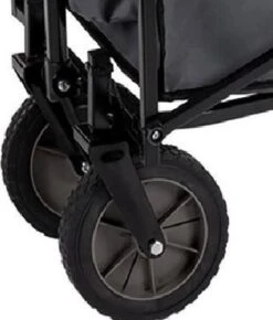 Hoogwaardige Bolderkar Opvouwbaar - Antraciet - Kinderen - Baby - Opslagkar - Bolderwagen - Tuinkar - Bolderkarren -Campingwinkel 1022x1200 4