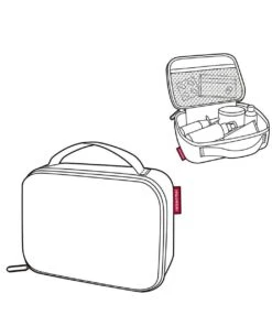 Reisenthel Thermocase Lunchbox - 1,5L - Dots Zwart -Campingwinkel 1038x1200 8