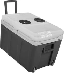 Tristar KB-7540 Koelbox 40 Liter - Koelbox Elektrisch - 12v Autolader En 230v Stopcontact - Koelt & Verwarmt - Grijs -Campingwinkel 1045x1200