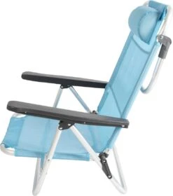 Bo-Camp Beach Chair - Monaco - Aluminium - Blauw 14 Bo-Camp Beach Chair - Monaco - Aluminium - Blauw -Campingwinkel 1057x1200
