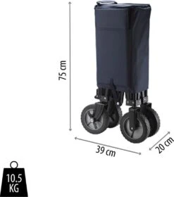 Campart Bolderkar HC-0910 - Opvouwbaar - Bolderwagen Met Stevig Harmonicaframe - Inclusief Opbergtas En Bodemplaat - Blauw 13 Campart Bolderkar HC-0910 - Opvouwbaar - Bolderwagen Met Stevig Harmonicaframe - Inclusief Opbergtas En Bodemplaat - Blauw -Campingwinkel 1060x1200 2