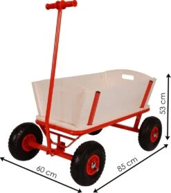 Benson Bolderkar - Bolderwagen Hout - Strandwagen - Kinderen - Boodschappenkar -Campingwinkel 1064x1200 3