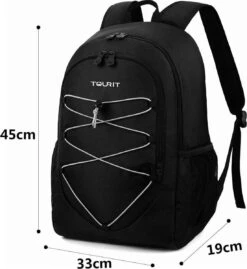 Koeltas Rugzak (25L) - Geschikt Voor 28 Blikjes - Lunchtas Voor Dames En Heren - Zwart 15 Koeltas Rugzak (25L) - Geschikt Voor 28 Blikjes - Lunchtas Voor Dames En Heren - Zwart -Campingwinkel 1101x1200 1