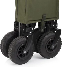 Campart Bolderkar HC-0915 - Opvouwbaar - Bolderwagen Met Stevig Harmonicaframe - Inclusief Opbergtas En Bodemplaat - Groen -Campingwinkel 1101x1200 5