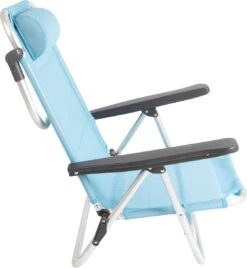 Bo-Camp Beach Chair - Monaco - Aluminium - Blauw 13 Bo-Camp Beach Chair - Monaco - Aluminium - Blauw -Campingwinkel 1106x1200