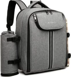 Kono Koeltas - Koelrugzak - Picknick - Picknicktas Met Flessenhouder - Koelrugtas Met Picknickkleed - Grijs (E6915 GY) 16 Kono Koeltas - Koelrugzak - Picknick - Picknicktas Met Flessenhouder - Koelrugtas Met Picknickkleed - Grijs (E6915 GY) -Campingwinkel 1108x1200 2