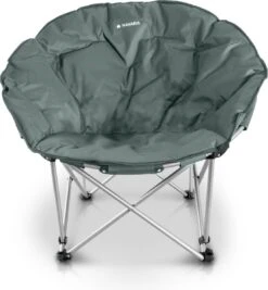 Navaris Klapstoel XXL - Campingstoel Met Opbergtas - Draagbare Stoel Voor Kamperen, Festivals En Vissen -Strandstoel - Inklapbaar - Grijs -Campingwinkel 1110x1200 1