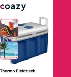 Koelbox Met Wielen Voor Auto & Camping Warm En Koud 40L - Frigobox Elektrisch 12v 230 Volt - MiniBar - Mini Koelkast | Verkoelt En Verwarmt | Eco-modus - Minibar - Mini Koelkast -Campingwinkel 1111x1200