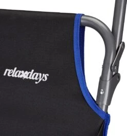 Relaxdays Strandkar Opvouwbaar - Strandstoel Met Zonnedak - Strand Stoel Op Wielen -Campingwinkel 1119x1200