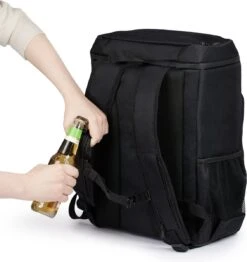 Sunflake Koelrugzak Groot - Lunchtas - Koeltas Backpack Voor Dames & Heren - Zwart -Campingwinkel 1131x1200 5