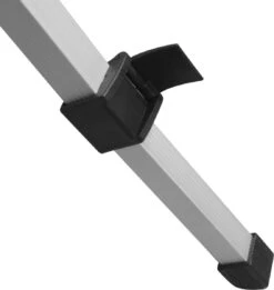 Campart Campingtafel XL TA-0806 - Opvouwbaar, Lichtgewicht En Met Verstelbare Poten - Kampeertafel Inklapbaar Inclusief Opbergtas - 140 X 80 X 70 Cm - Wit -Campingwinkel 1137x1200 1