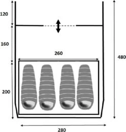 Redwood Zephyr 280 PO - Tent 4-persoons - Tunnel Tent - Grijs -Campingwinkel 1140x1200 1