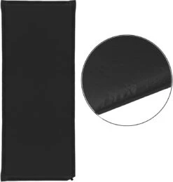 Springos Slaapmat | Zelfopblazend | 180 Cm | Inclusief Hoes | Zwart -Campingwinkel 1141x1200 2