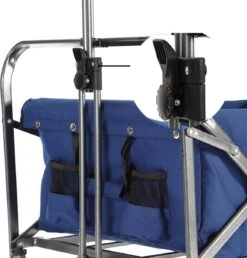 AREBOS Handkar | Transportwagen | Apparatuurwagen | Opvouwbaar | Blauw -Campingwinkel 1150x1200 8