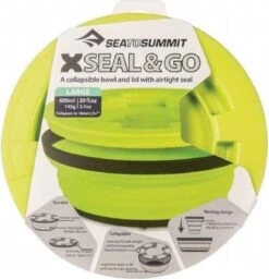 Sea To Summit X-Seal & Go Campingservies Inklapbaar - Schaal - Large - Lime -Campingwinkel 1157x1200 1