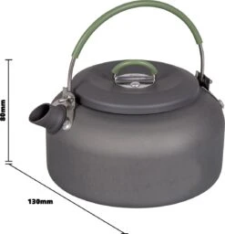 Bo-Camp Theeketel - Hard Anodized - Outdoor - S - 0.8 L -Campingwinkel 1157x1200