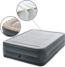 Intex Luchtbed - 2-Persoons - 152 X 203 X 33 Cm - Grijs - Met Ingebouwde Pomp, Hoeslaken Wit En Reparatieset 11 Intex Luchtbed - 2-Persoons - 152 X 203 X 33 Cm - Grijs - Met Ingebouwde Pomp, Hoeslaken Wit En Reparatieset -Campingwinkel 1166x1200 1