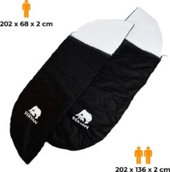 Deryan Cocoon Pop Up Tent - Slaapzak - Luchtbed - Luchtpomp - 4 Persoons - Zilver 24 Deryan Cocoon Pop Up Tent - Slaapzak - Luchtbed - Luchtpomp - 4 Persoons - Zilver -Campingwinkel 1189x1200 5