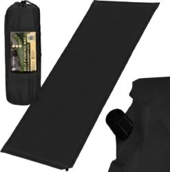 Springos Slaapmat | Zelfopblazend | 180 Cm | Inclusief Hoes | Zwart -Campingwinkel 1190x1200 8