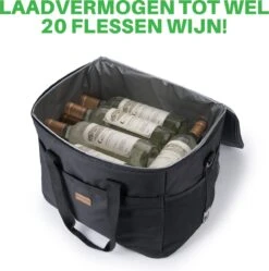 Packaway 4 Laags Geïsoleerde Koeltas - Lunchtas 40 Liter - Zwart -Campingwinkel 1192x1200 11