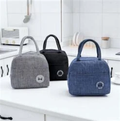 Koeltas - Lunchtas - Volwassenen En Kinderen - Compact & Handig: Zomer - Picknick -School - Lunch - Werk - Klassiek Grijs -Campingwinkel 1196x1200 19