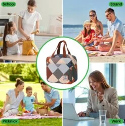 Brisby 4 Laags Geïsoleerde Koeltas - Lunchtas 4 Liter - Blok -Campingwinkel 1197x1200 33