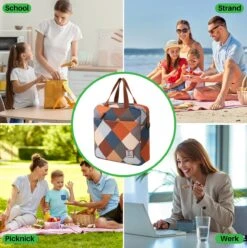 Brisby 4 Laags Geïsoleerde Koeltas - Lunchtas 7 Liter - Blok -Campingwinkel 1197x1200 39