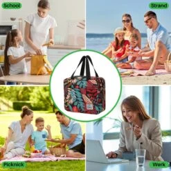 Brisby 4 Laags Geïsoleerde Koeltas - Lunchtas 4 Liter - Jungle -Campingwinkel 1197x1200 44