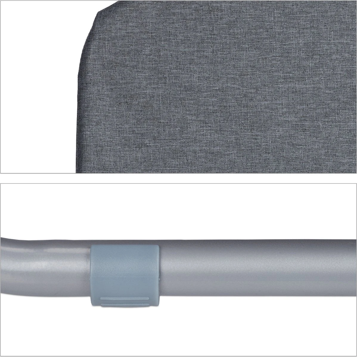 Relaxdays Strandstoel Opvouwbaar - Set Van 2 - Lage Campingstoel - Kampeerstoel Leuning - Grijs 6 Relaxdays Strandstoel Opvouwbaar - Set Van 2 - Lage Campingstoel - Kampeerstoel Leuning - Grijs - Afbeelding 6