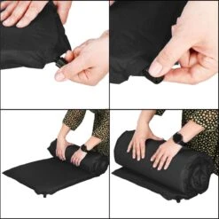 Springos Slaapmat | Zelfopblazend | 180 Cm | Inclusief Hoes | Zwart -Campingwinkel 1199x1200 8