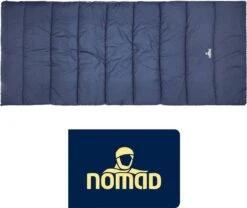 NOMAD® Brisbane Slaapzak | 205x80cm Blauw | Lichtgewicht & Kwalitatief | Dekenmodel Slaapzak | Incl Hoes -Campingwinkel 1200x1010 2