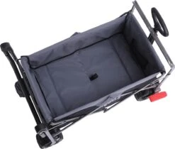 AREBOS Handkar | Transportwagen | Apparatuurwagen | Opvouwbaar | Duwstang| Zwart -Campingwinkel 1200x1018 3