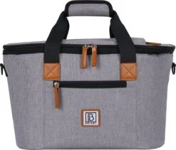 Brisby 4 Laags Geïsoleerde Koeltas - Boodschappentas 21 Liter - Grijs -Campingwinkel 1200x1025 4