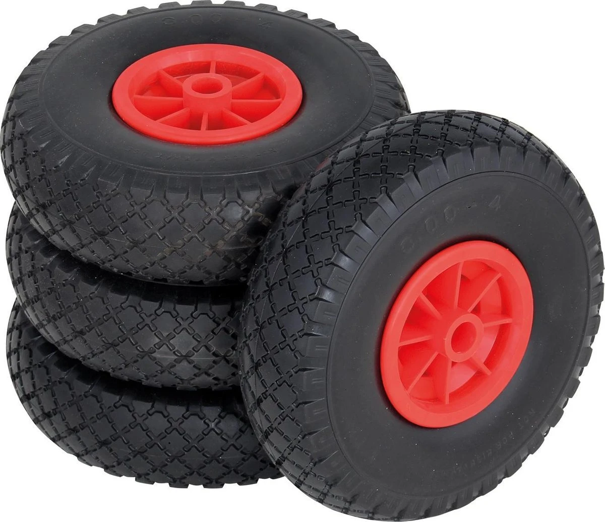 Merkloos Eurotrail Bolderwagen Rood 3 Merkloos Eurotrail Bolderwagen Rood - Afbeelding 3