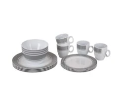 Bo-Camp - Servies - Classic - 16-Delig - Wit/Grijs -Campingwinkel 1200x1050 26
