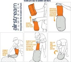 Sea To Summit UltraLight Insulated Regular Opblaasbare Slaapmat - 5cm - 480g - Oranje -Campingwinkel 1200x1053 2