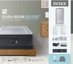 Intex Luchtbed - 1-Persoons - 99 X 191 X 46 Cm - Grijs - Met Ingebouwde Pomp, Hoeslaken Antraciet En Reparatieset 11 Intex Luchtbed - 1-Persoons - 99 X 191 X 46 Cm - Grijs - Met Ingebouwde Pomp, Hoeslaken Antraciet En Reparatieset -Campingwinkel 1200x1054 1