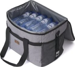 Packaway 4 Laags Geïsoleerde Koeltas - Lunchtas 30 Liter - Grijs -Campingwinkel 1200x1062 1
