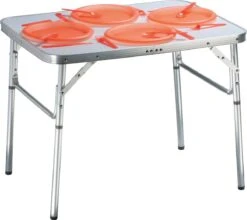Merkloos Campingtafel - Opklapbaar - 75 X 55 X 70 Cm - Compact - Met Handvat -Campingwinkel 1200x1071