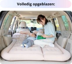 Opblaasbaar Auto Matras - Auto Luchtbed Grijs - Achterbank En Achterbak - Tweepersoons 3-in-1 Universeel Automatras - Inclusief Elektrische Pomp En Accessoires - Kampeer Luchtbed Voor Reizen -Campingwinkel 1200x1076 4