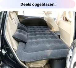 Opblaasbaar Auto Matras - Auto Luchtbed Grijs - Achterbank En Achterbak - Tweepersoons 3-in-1 Universeel Automatras - Inclusief Elektrische Pomp En Accessoires - Kampeer Luchtbed Voor Reizen -Campingwinkel 1200x1076 5