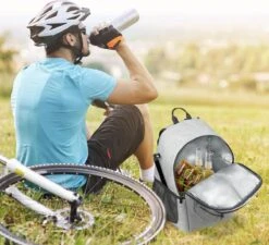 Bomoe Koeltas Rugzak IceBreezer KR45 Koelrugzak Grijs 45x19x33 Cm - 25 Liter -Campingwinkel 1200x1094 11