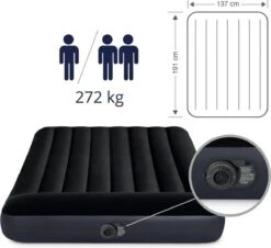 Intex Pillow Rest Classic Full Luchtbed - 2-persoons - 191x137x23 Cm -Campingwinkel 1200x1096