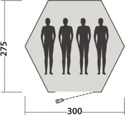 Easy Camp Tent Bolide 400 - Rood - 4 Persoons -Campingwinkel 1200x1098 3