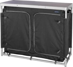 Campart Campingkeuken KI-0734 - Campingkast Groot - 4 Verstelbare Poten - Opvouwbaar En Lichtgewicht - Inclusief Opbergtas - Grijs 21 Campart Campingkeuken KI-0734 - Campingkast Groot - 4 Verstelbare Poten - Opvouwbaar En Lichtgewicht - Inclusief Opbergtas - Grijs -Campingwinkel 1200x1105 3