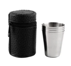 6x Rvs Shot Bekertjes - Borrelglaasjes - Thee/ Koffie Beker - Shotjes Met Leren Case - Bekers 30 ML -Campingwinkel 1200x1111 25